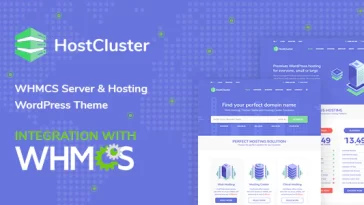 HostCluster - WHMCS Hosting WordPress Theme | #1 WHMCS THEME