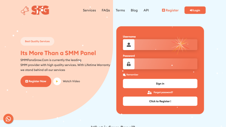 SmmFansGrow Best Perfect SMM Panel Script With Google Login - [100% original]